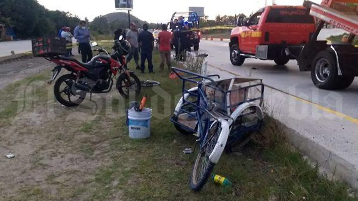 Ciclista atropellado Periférico